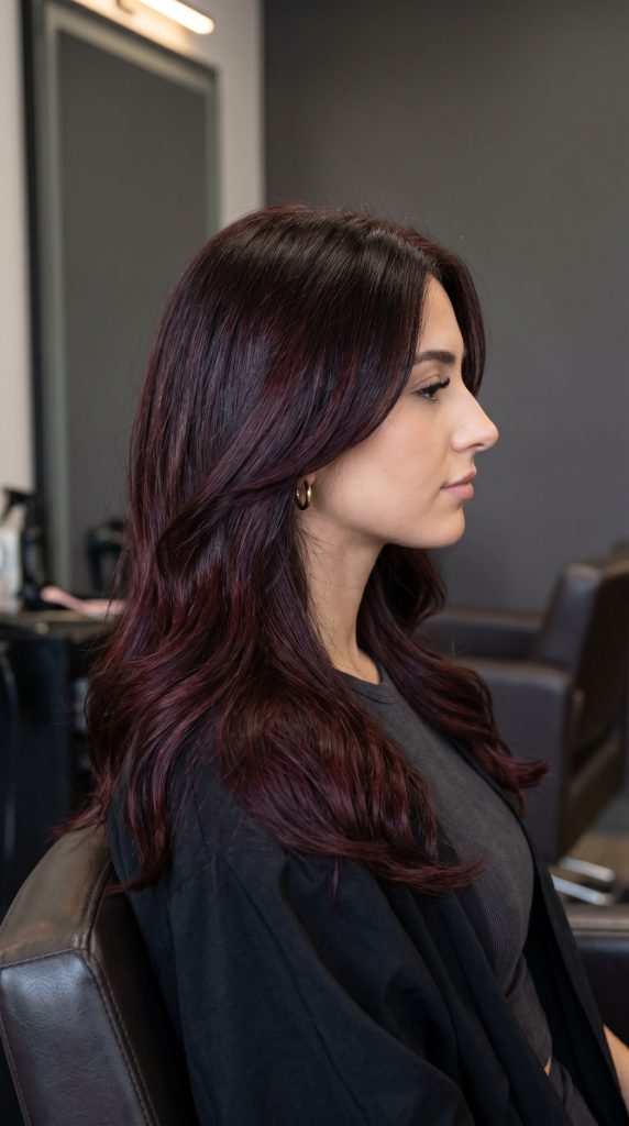 cherry red hair