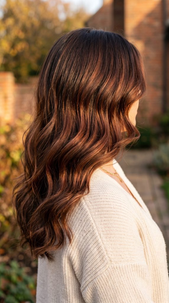 brown hair highlights