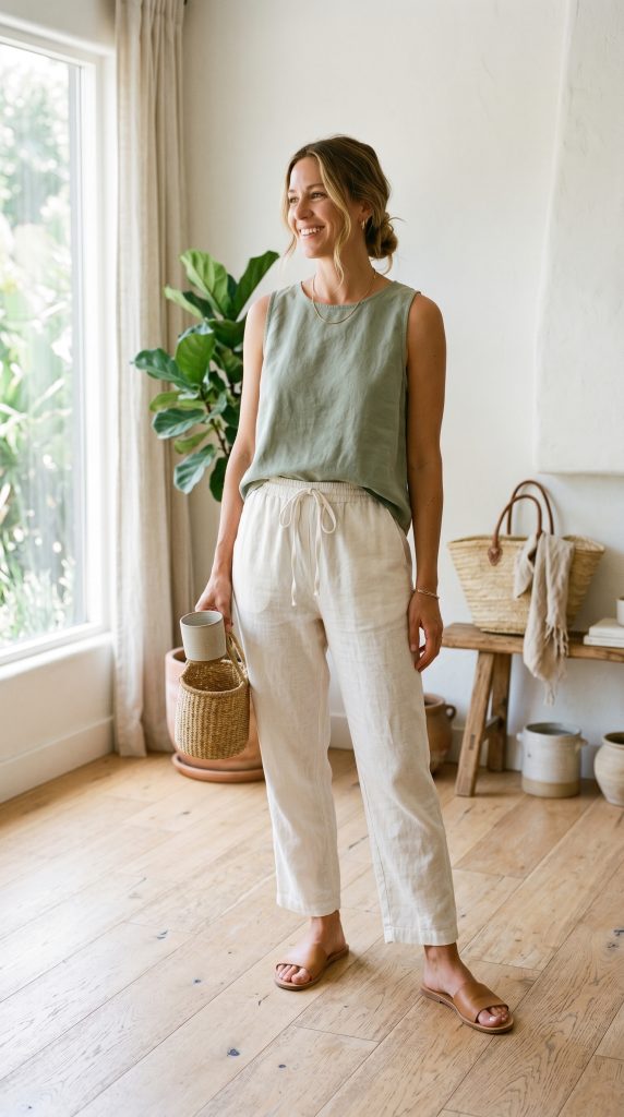 summer lounge outfit