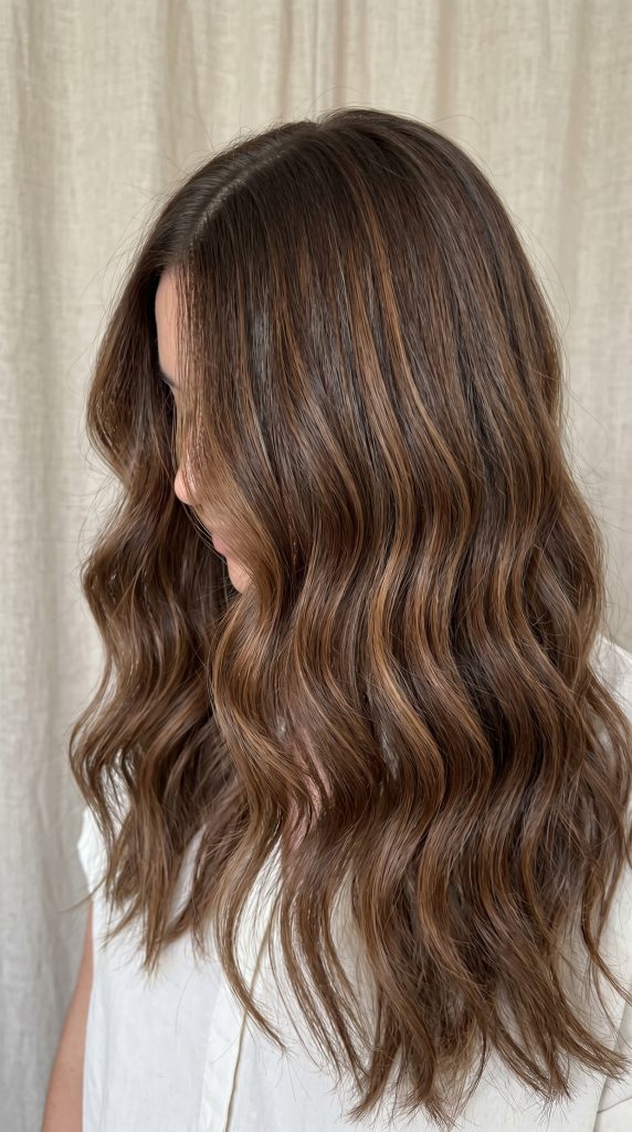 brown hair highlights