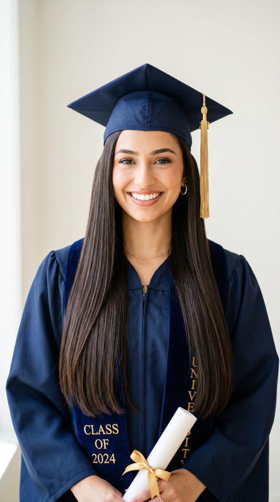 grad hairstyles