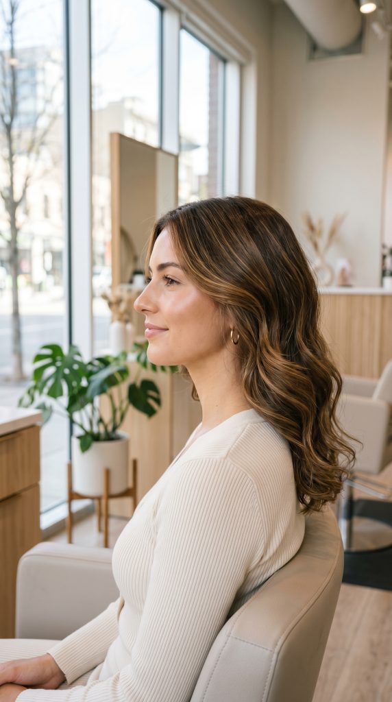 Blowout Medium Length Hair