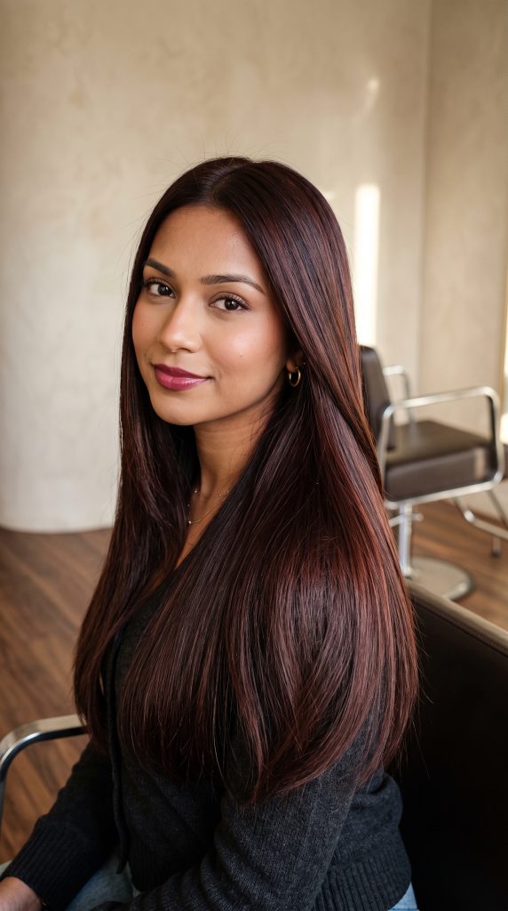 auburn brown hair color