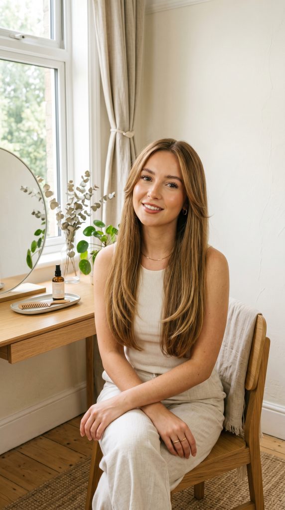 long straight hairstyles