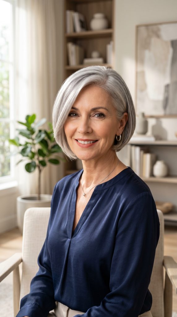 short hair styles for women over 60