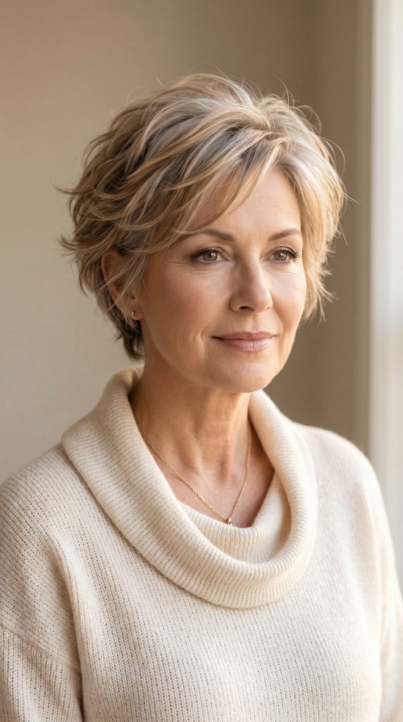 Short Haircuts for Older Women