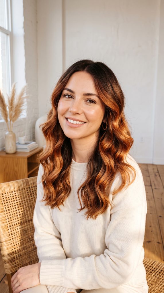 auburn brown hair color