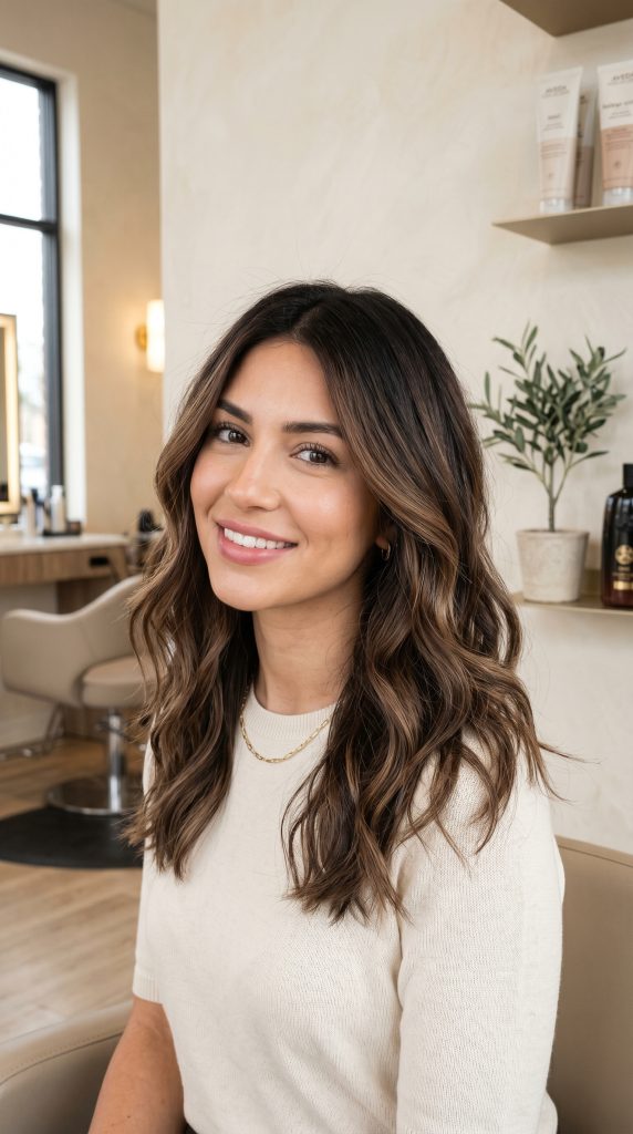 espresso brown hair