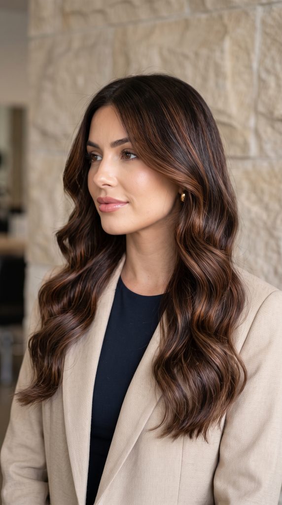 Old Money Brunette Hair