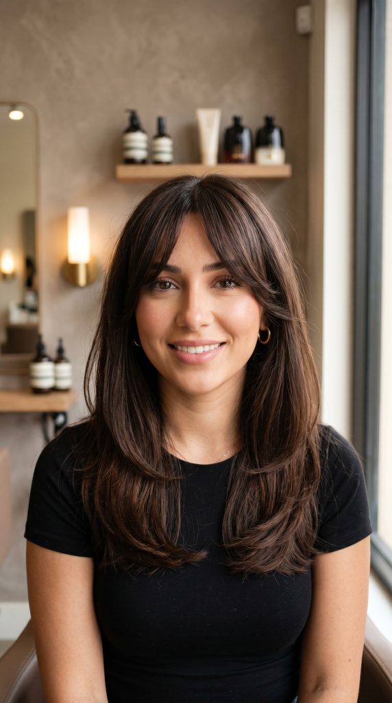 espresso brown hair