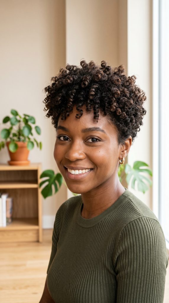 Black Pixie Cuts