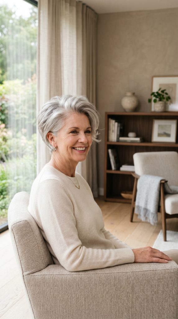 short hair styles for women over 60