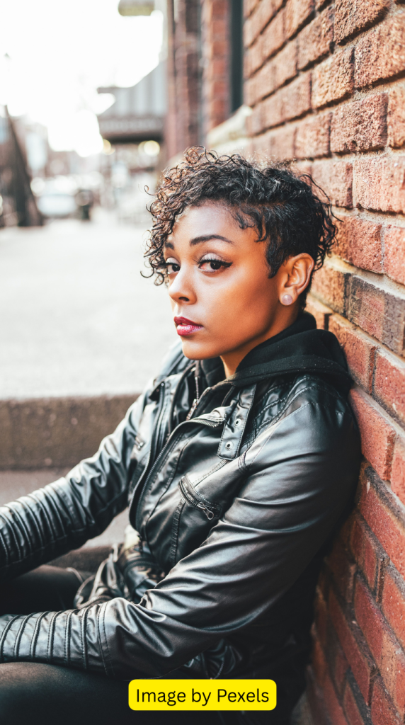 long pixie haircuts for black women