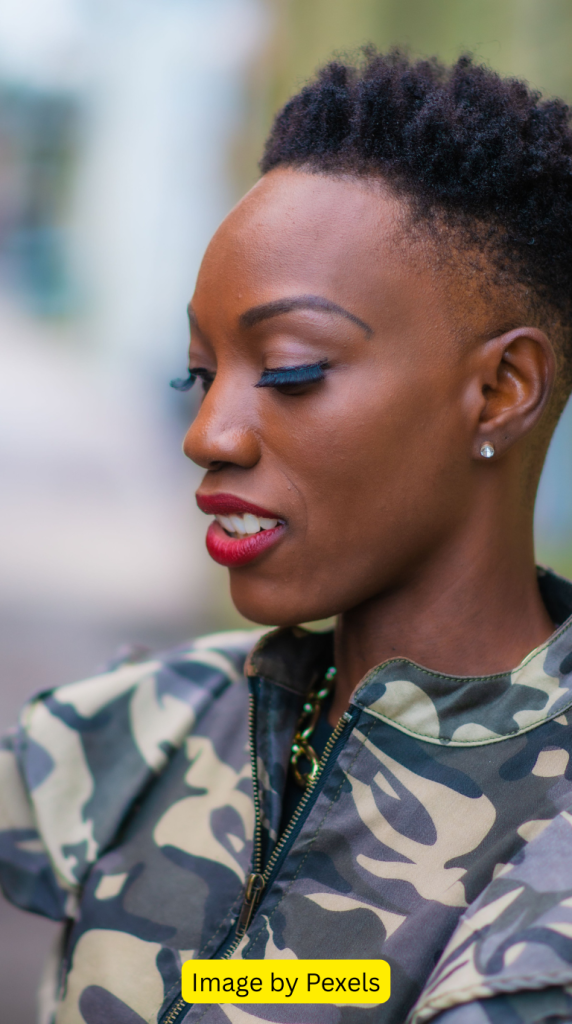 long pixie haircuts for black women