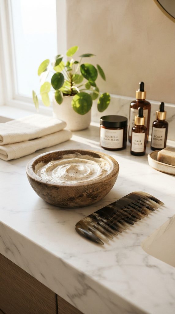 dry hair treatment