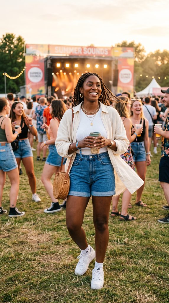 summer concert outfits black women
