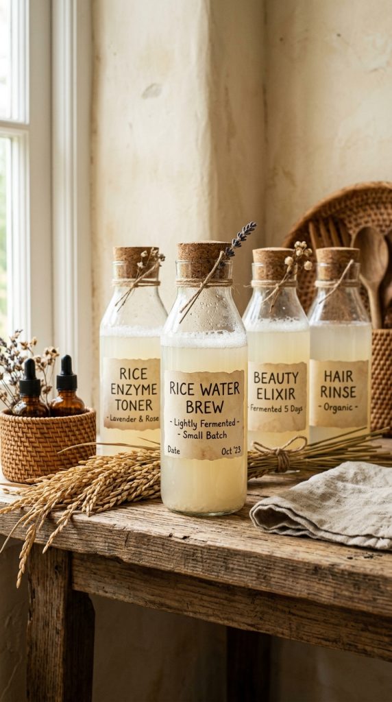 rice water for hair growth