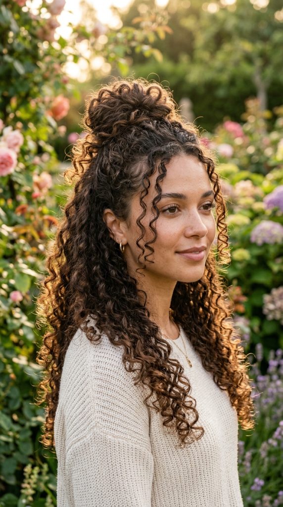 summer curly hairstyles