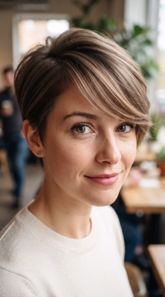 pixie cut baddie