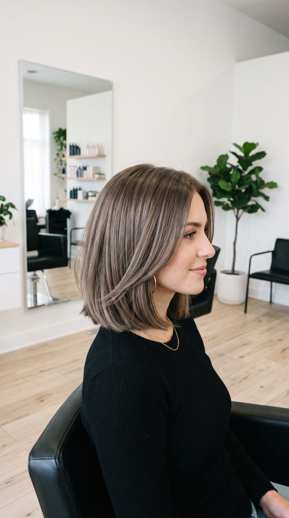 layered bob thin hair