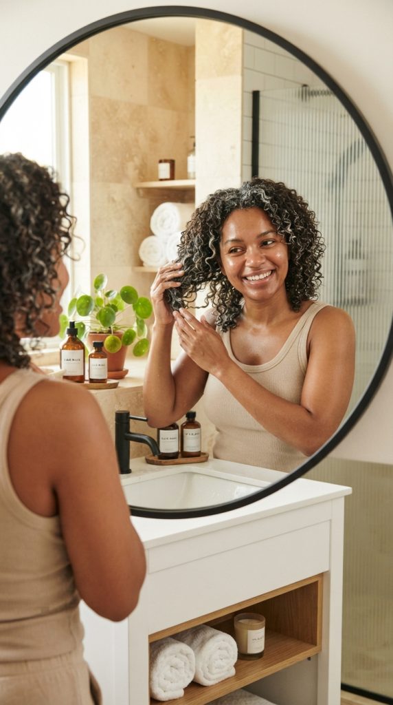 curly hair care