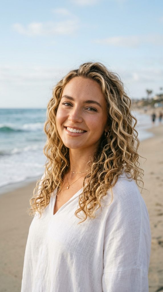 summer curly hairstyles