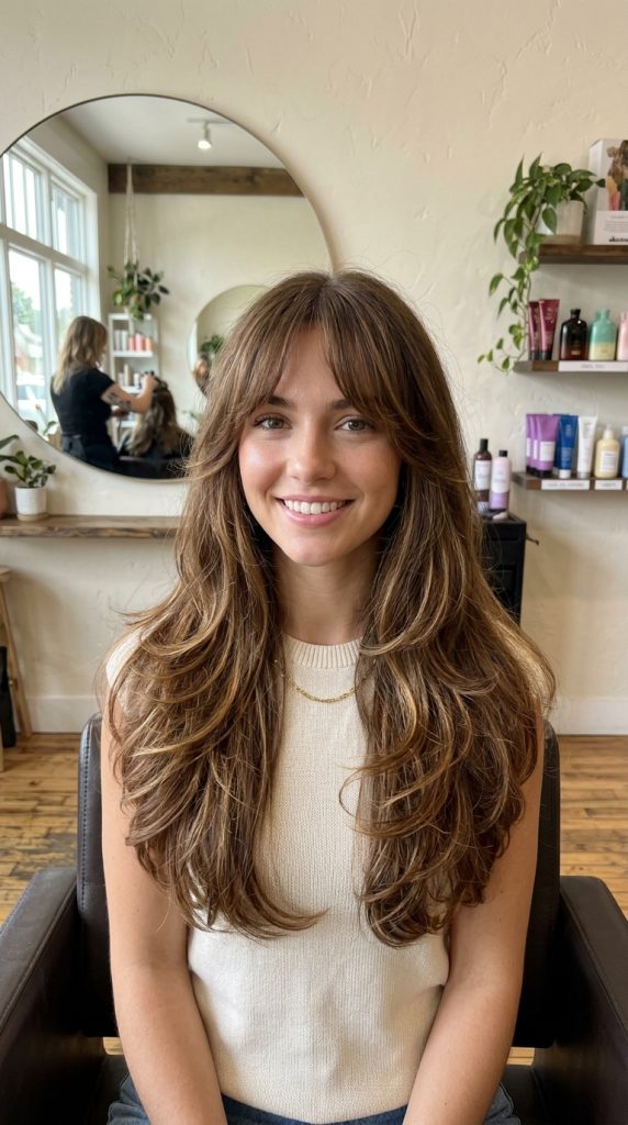 long layered haircut