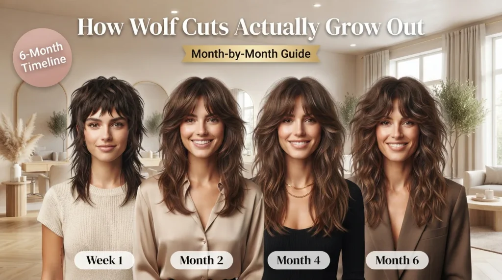 wolf cut grow